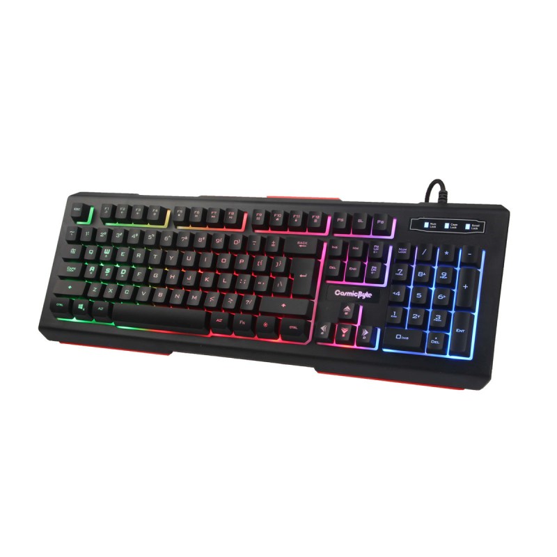 COSMIC BYTE CB-GK-08 CORONA WIRED GAMING KEYBOARD WITH RAINBOW LED